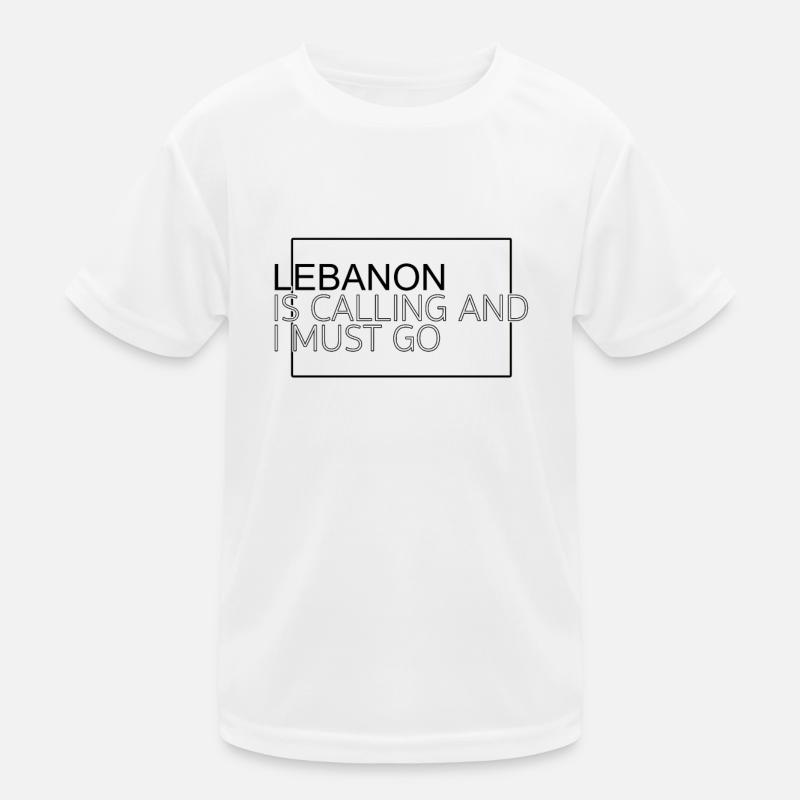 Citation Liban T-shirt sport Enfant