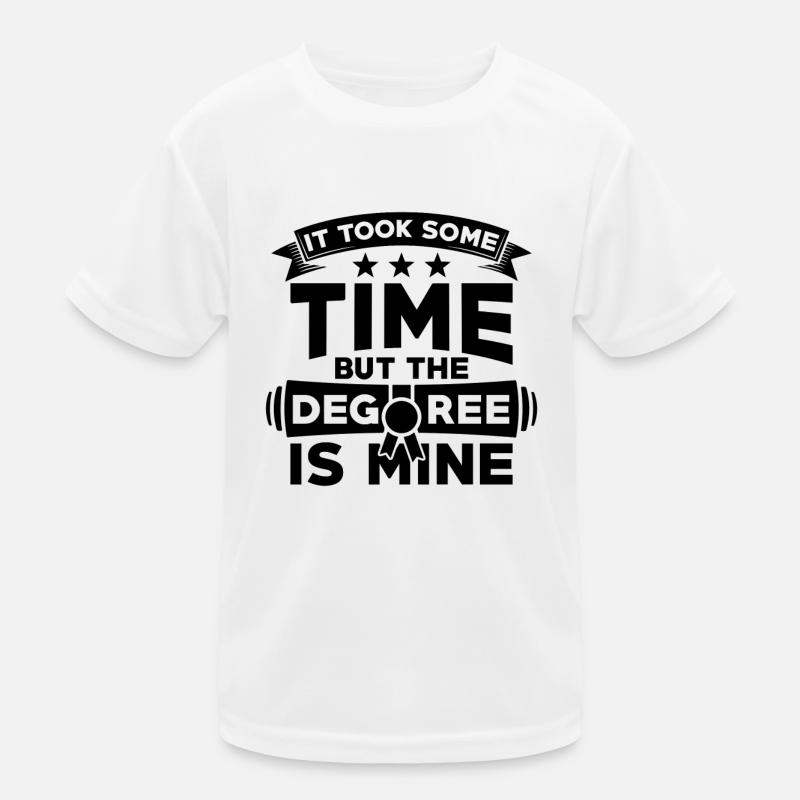 Spruch Zum Studienabschluss Kinder Funktions-T-Shirt