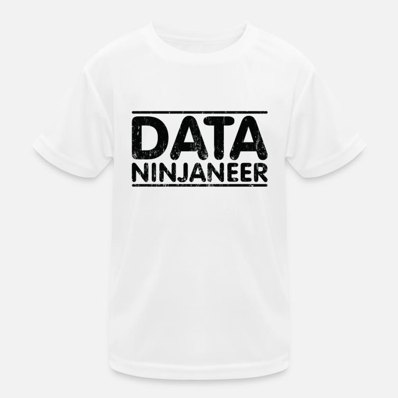 Ninjaneer - Data Engineer Kids Functional T-Shirt