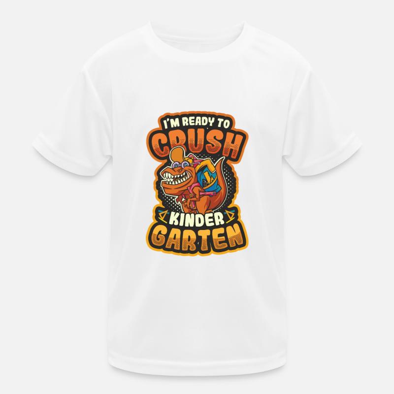 Ich Bin Bereit, Das Monster Vom 1. Tag. Kinder Funktions-T-Shirt