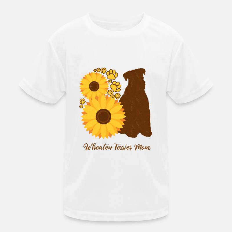 Mère de tournesol - Terrier de blé T-shirt sport Enfant