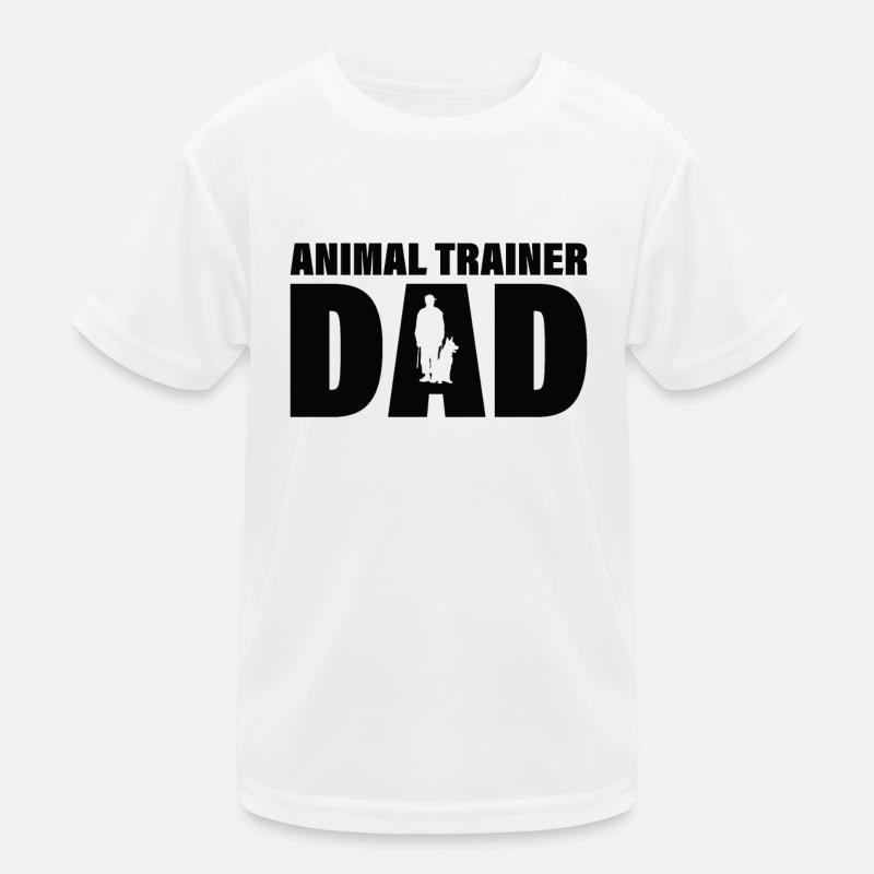 Job - Animal Trainer Papa Kids Functional T-Shirt