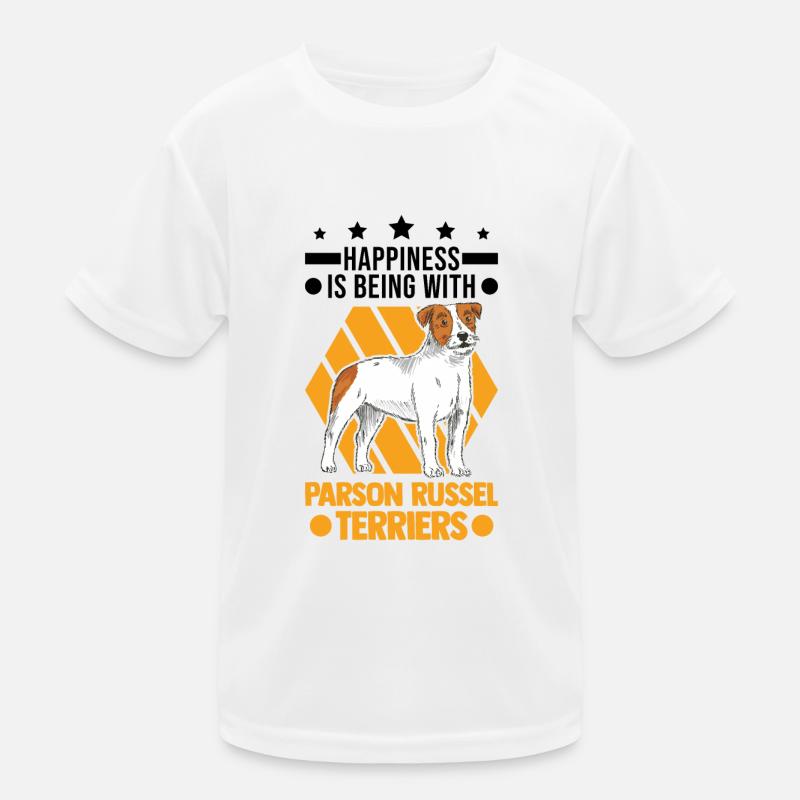 Parson Russell Terrier Glück Kinder Funktions-T-Shirt