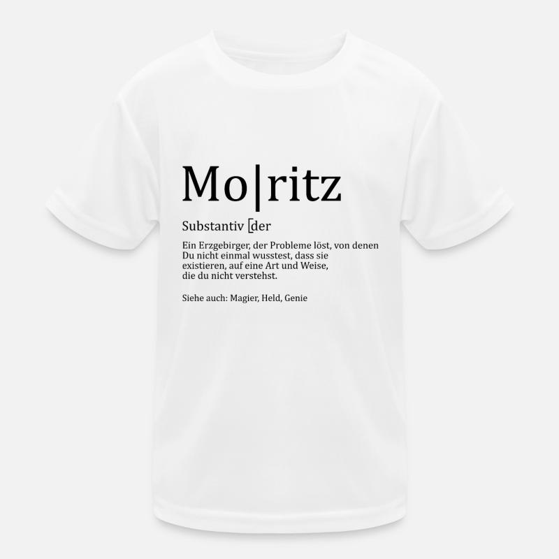 Erzgebirge Moritz Kinder Funktions-T-Shirt
