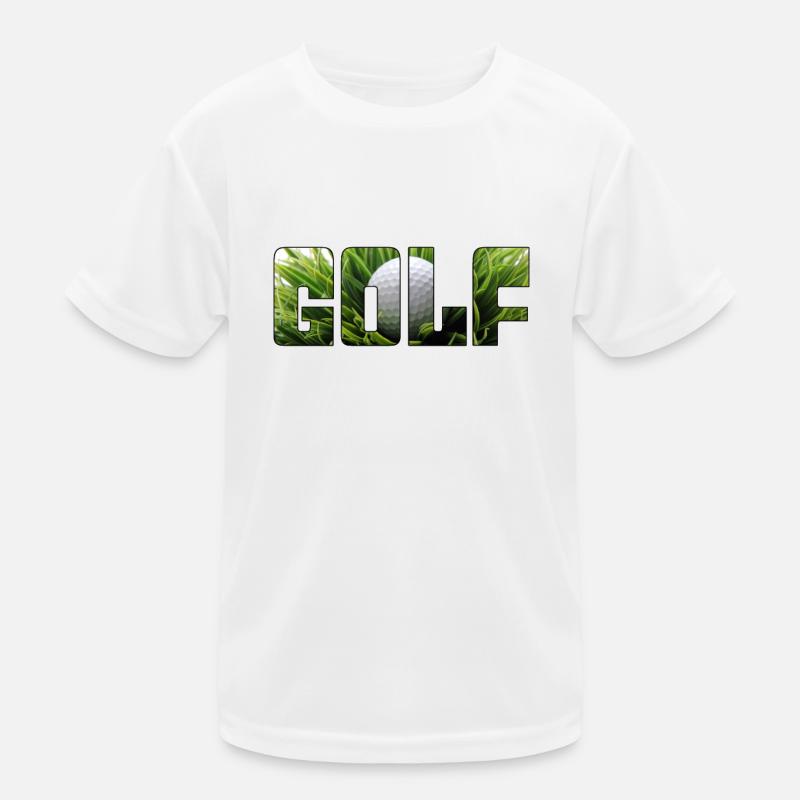 Golf Kinder Funktions-T-Shirt