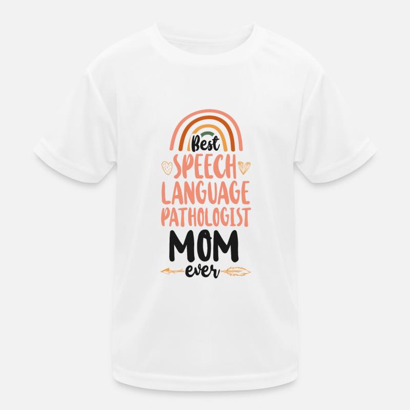 Speech Therapist Therapy Assistant Kinder Funktions-T-Shirt