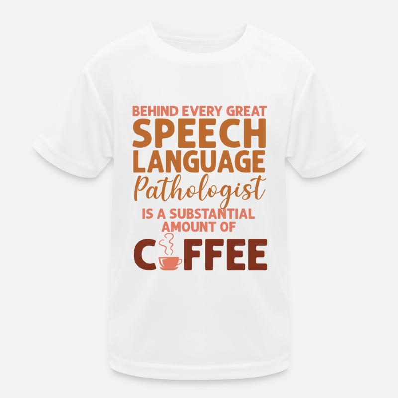 Speech Therapist Therapy Assistant Kinder Funktions-T-Shirt