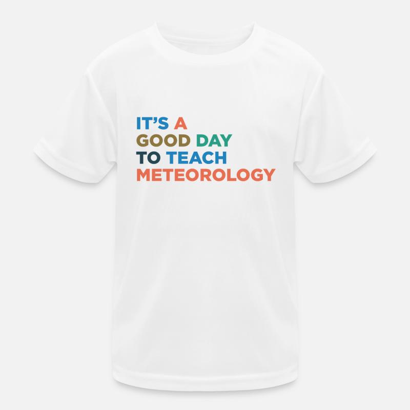 Teaching meteorological teachers Kids Functional T-Shirt