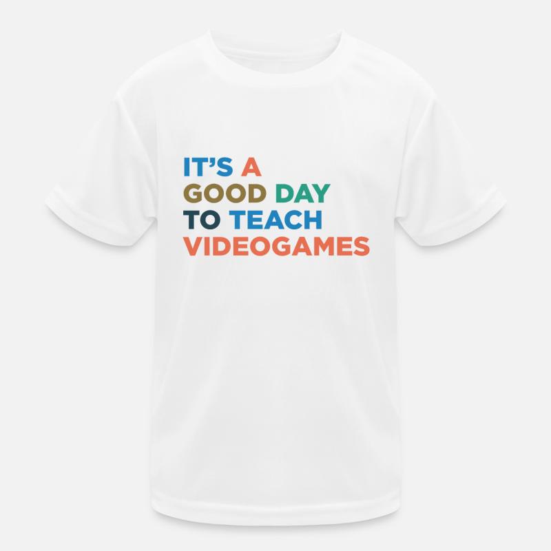 Enseigner aux formateurs de jeux vidéo T-shirt sport Enfant