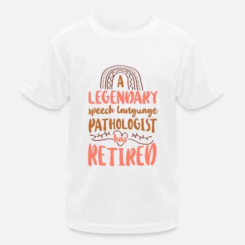 Speech Therapist Therapy Assistant Kinder Funktions-T-Shirt