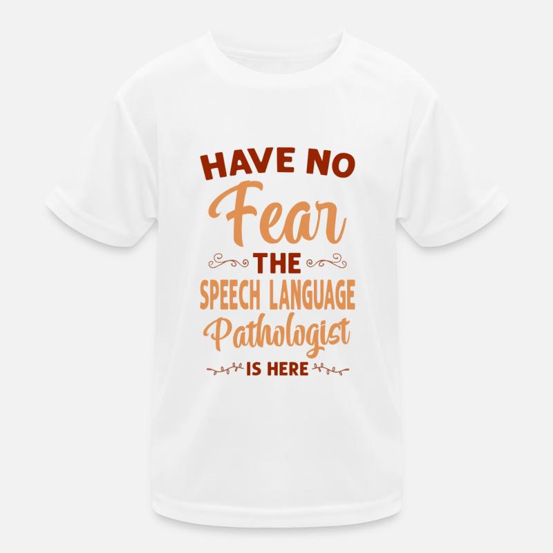 Speech Therapist Therapy Assistant Kinder Funktions-T-Shirt