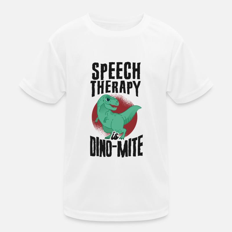 Speech Therapist Therapy Assistant Kinder Funktions-T-Shirt
