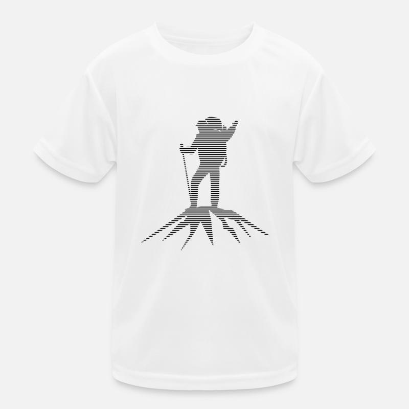 Bergsteigen Kinder Funktions-T-Shirt