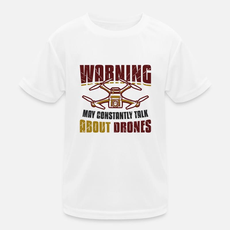 Warning, may constantly talk about drones. Pilot Kids Functional T-Shirt