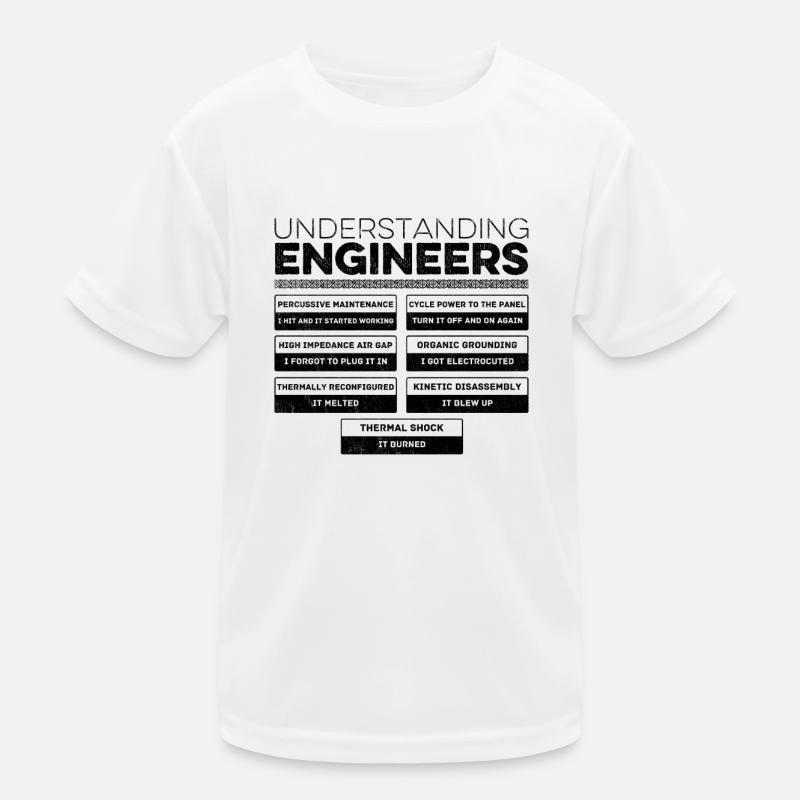 Ingenieure verstehen - Cool Sarcastic Engineer Kinder Funktions-T-Shirt
