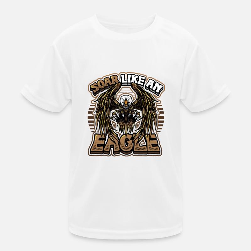 Soar like an eagle Kids Functional T-Shirt