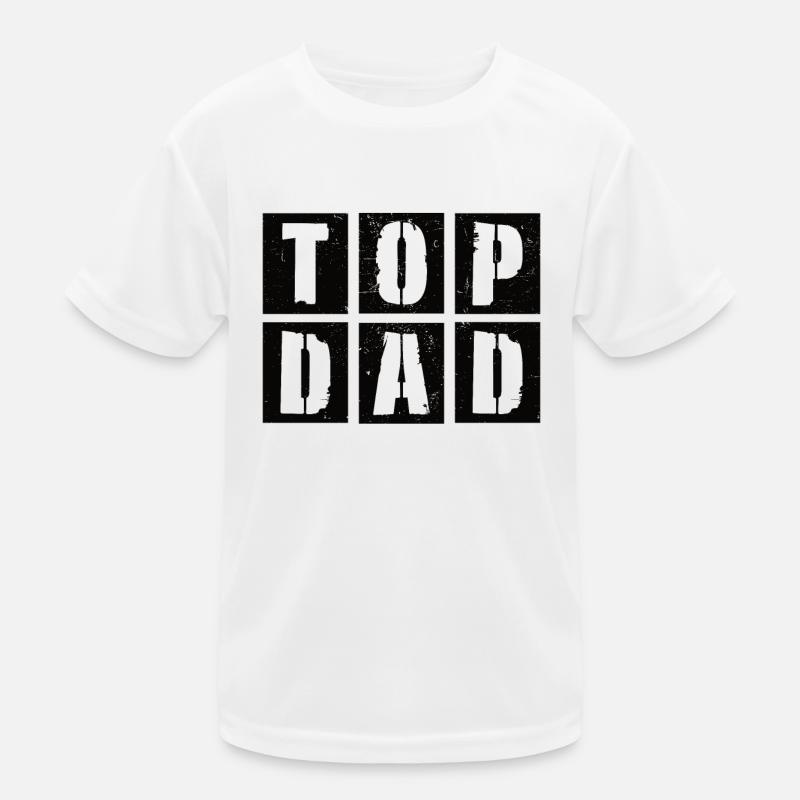 Welt bester Papa Vater Paare Paar Eltern Dad daddy Kinder Funktions-T-Shirt