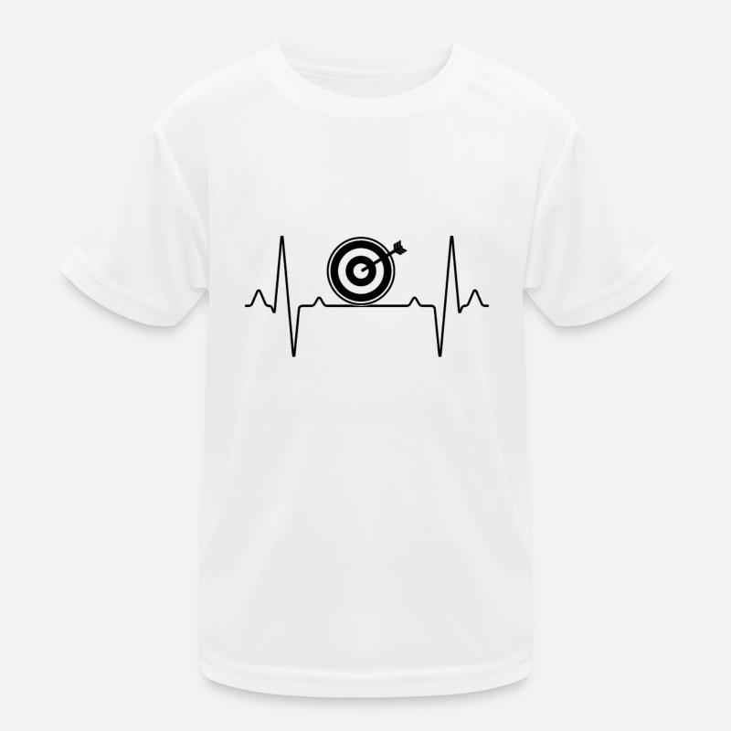 Battements de cœur de fléchettes T-shirt sport Enfant
