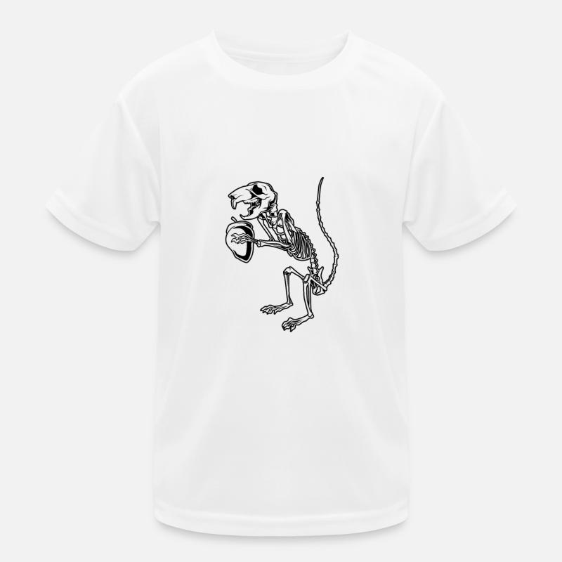 Eichhörnchen Skelett - Aestethic Goblincore Kinder Funktions-T-Shirt