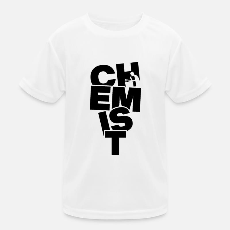 Profession Job Work - Chemist Kids Functional T-Shirt