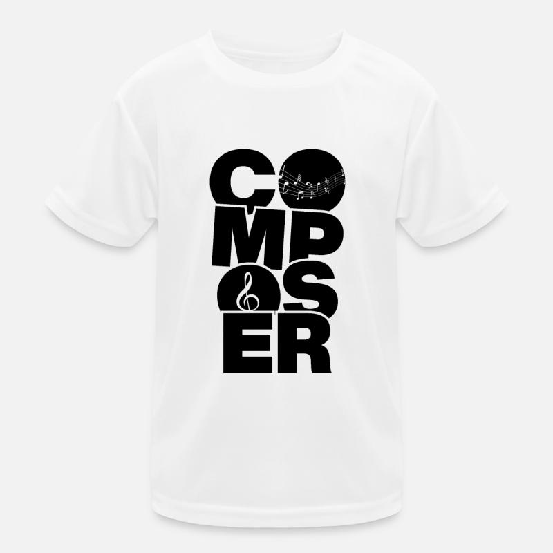 Profession Travail - Compositeur T-shirt sport Enfant
