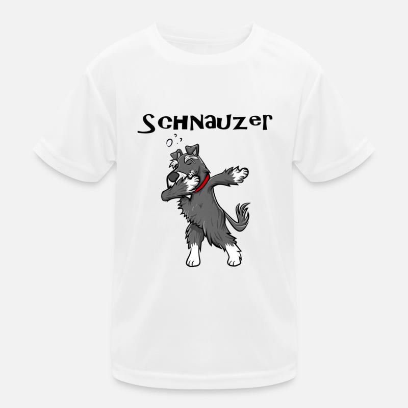 I love my Schnauzer Kids Functional T-Shirt