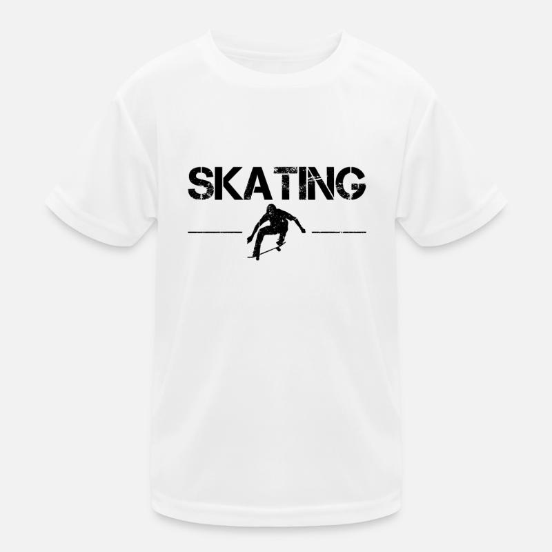 Skating Kids Functional T-Shirt