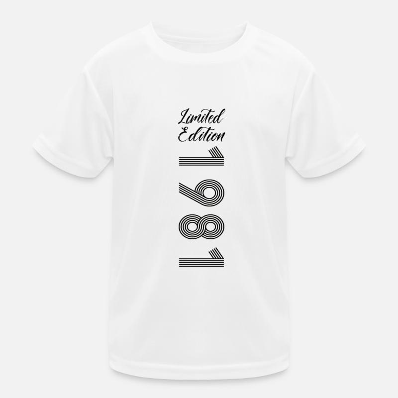 Limited Edition 1981 Kinder Funktions-T-Shirt