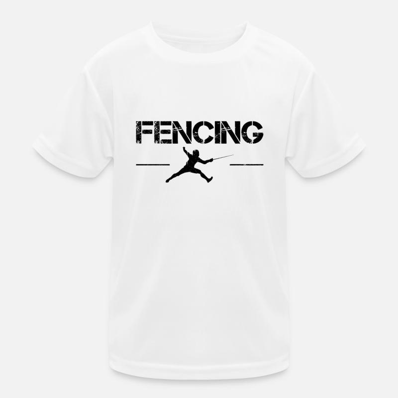 Fechten Kinder Funktions-T-Shirt