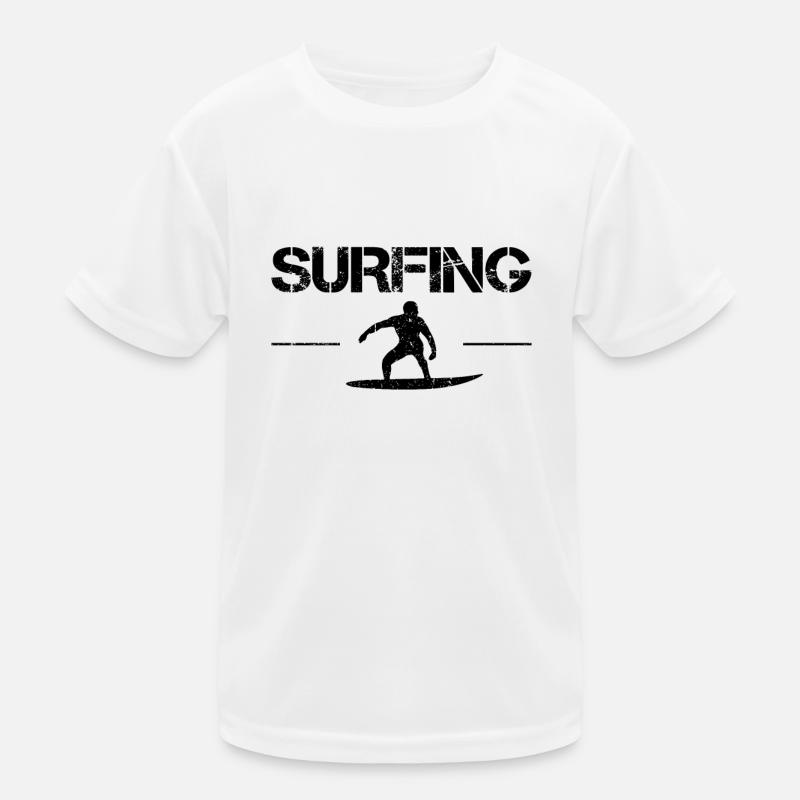 Surfing Kids Functional T-Shirt