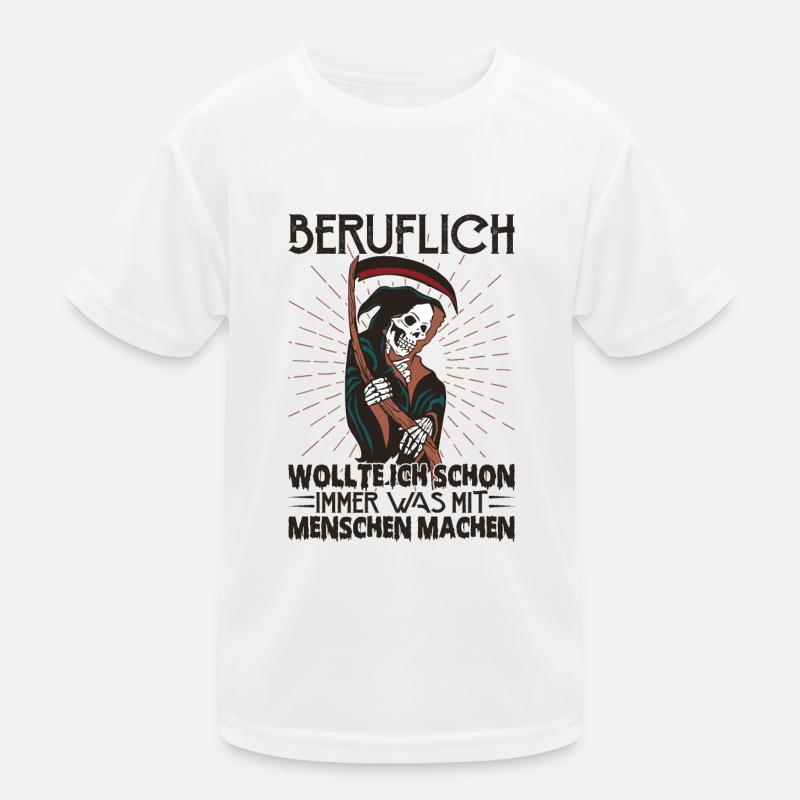 Wollte Etwas Mit Den Menschen Machen Kinder Funktions-T-Shirt