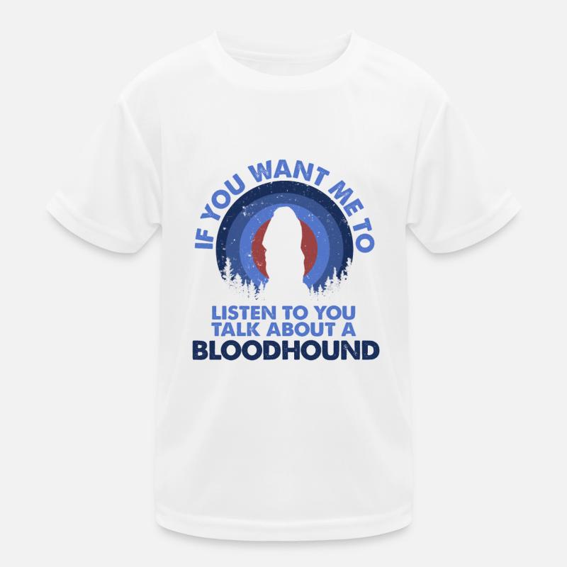 Talk about Hundebluthound Kids Functional T-Shirt