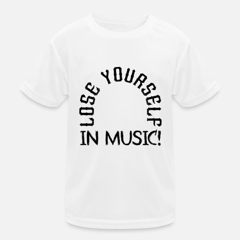 Perdez-vous dans la musique T-shirt sport Enfant