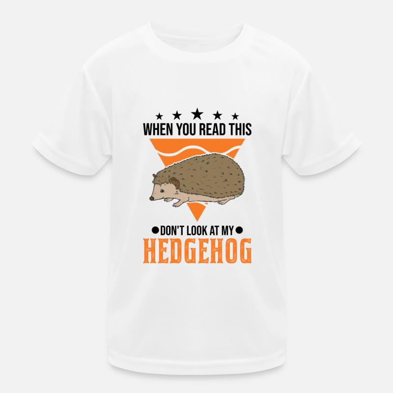Igel Geschenk Stacheligel Kinder Funktions-T-Shirt