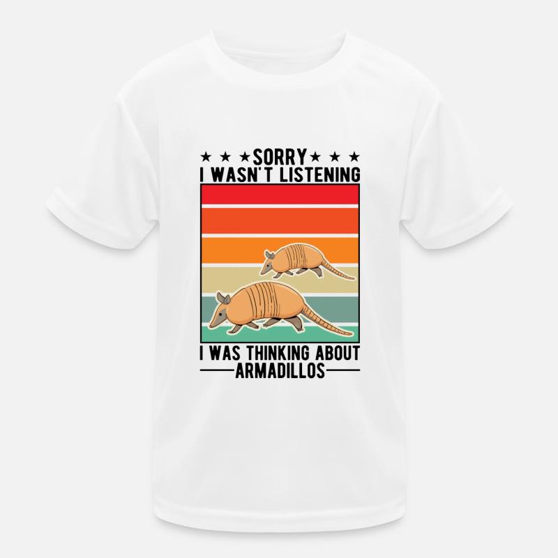 Armadillo Gift Armadillo Kids Functional T-Shirt
