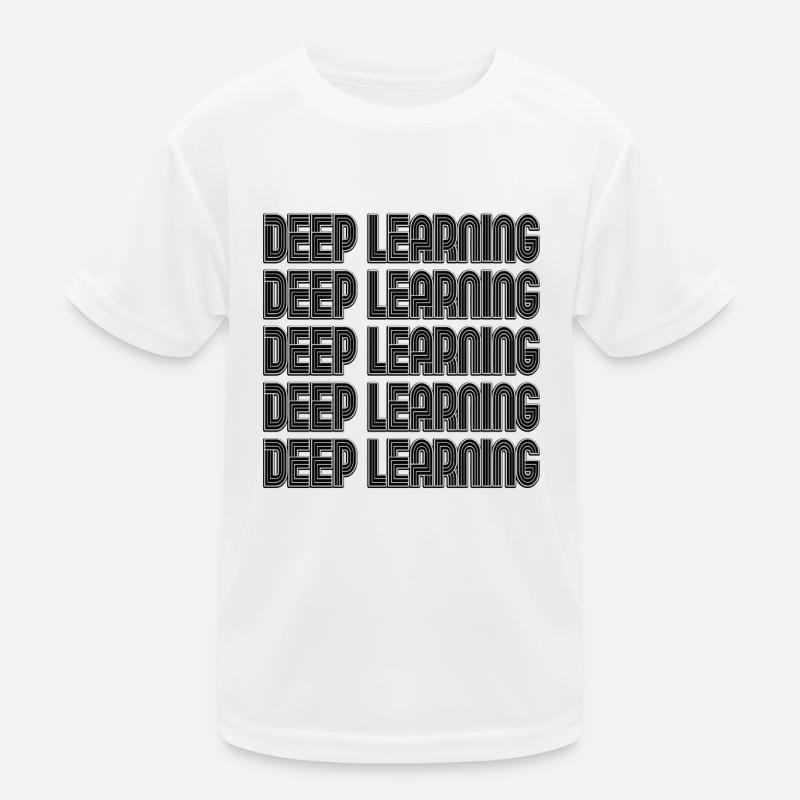 Deep Learning Machine Learning AI KI Kinder Funktions-T-Shirt