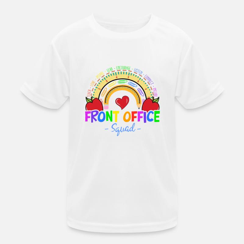 Front Office Squad - School Admin Administrative Kids Functional T-Shirt