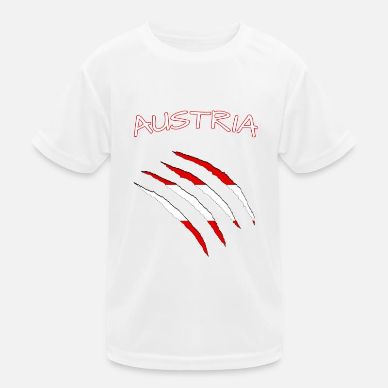 Austria Risse Kinder Funktions-T-Shirt