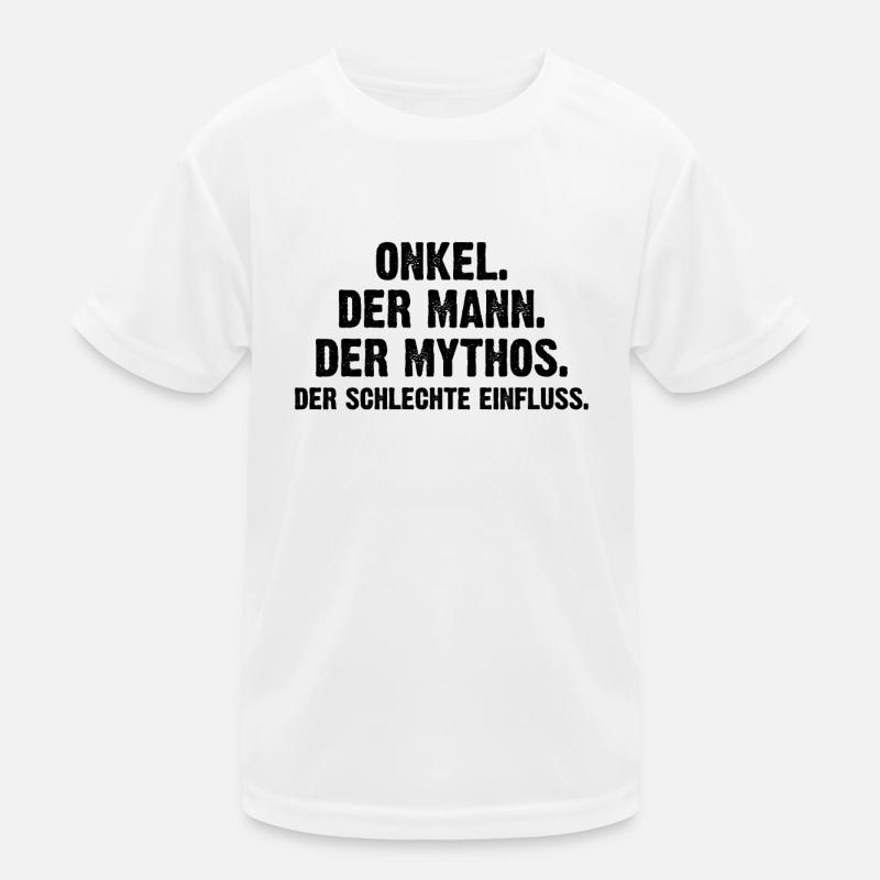 Onkel Der Mann Der Mythos Kinder Funktions-T-Shirt