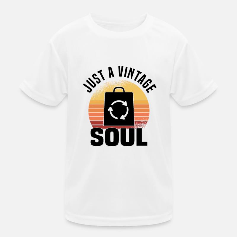 Secondhandladen Secondhand Öko Hipster Gebraucht Kinder Funktions-T-Shirt