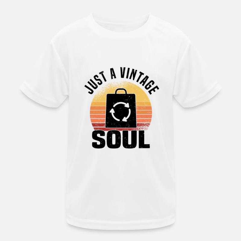 Secondhandladen Secondhand Öko Hipster Gebraucht Kinder Funktions-T-Shirt