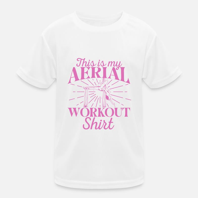 Aerial Silk Workout Kinder Funktions-T-Shirt