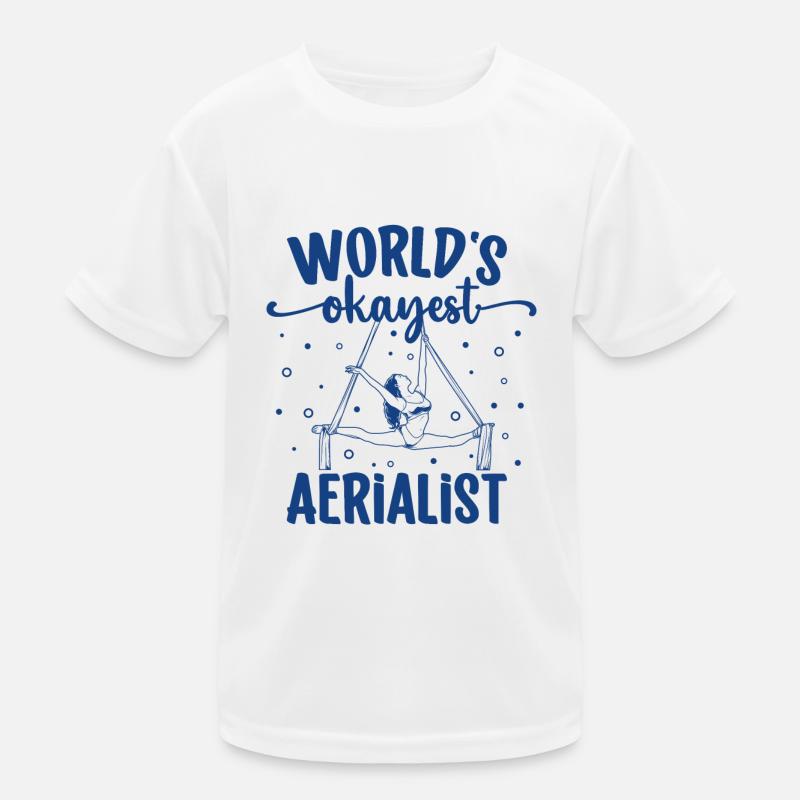 L’acrobate le plus correct du monde - Soie aérienne T-shirt sport Enfant