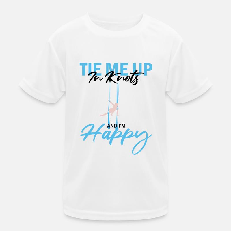 Aerial Silk Circus for Aerial Silk Performers Kids Functional T-Shirt