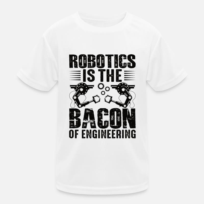 Robot Programmer Automation Technician Kids Functional T-Shirt