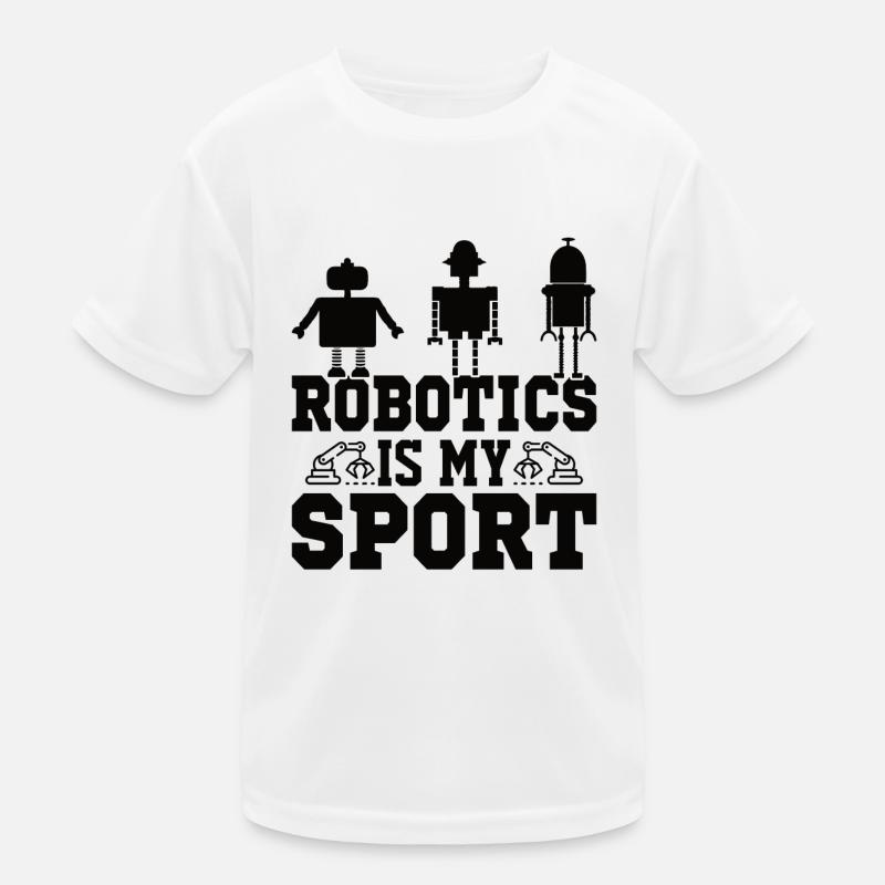 Roboter Programmierer Automatisierungstechniker Kinder Funktions-T-Shirt