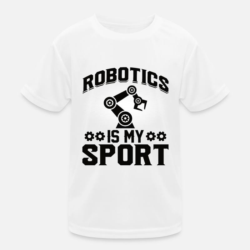 Robot Programmer Automation Technician Kids Functional T-Shirt