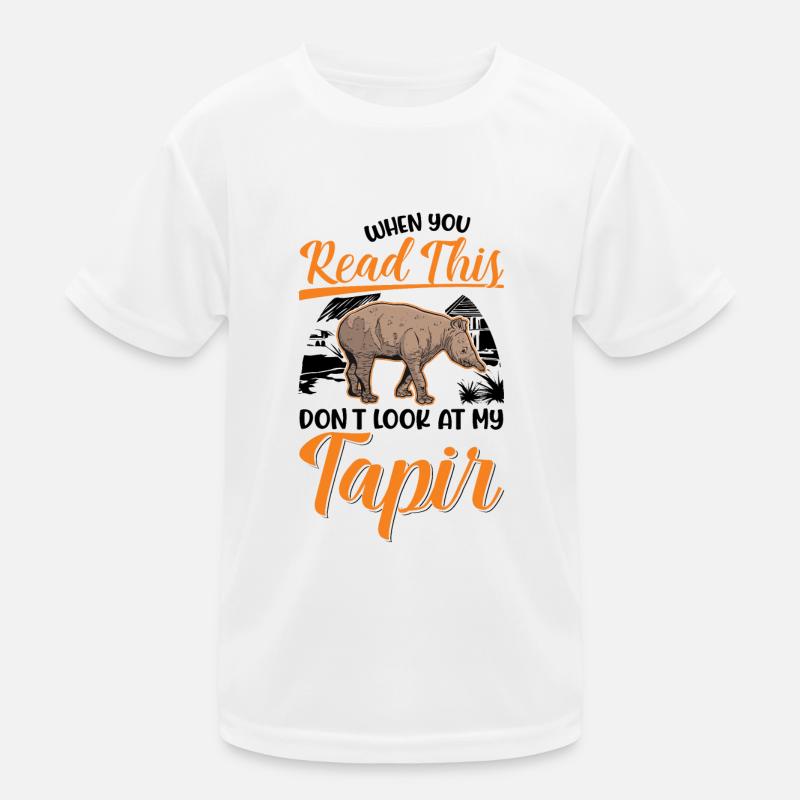 Tapir Tapir des plaines Tapirdae Tapir T-shirt sport Enfant