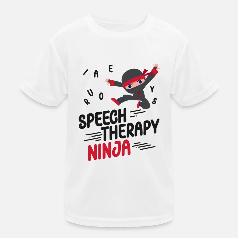 Speech Therapist Therapy Assistant Kinder Funktions-T-Shirt