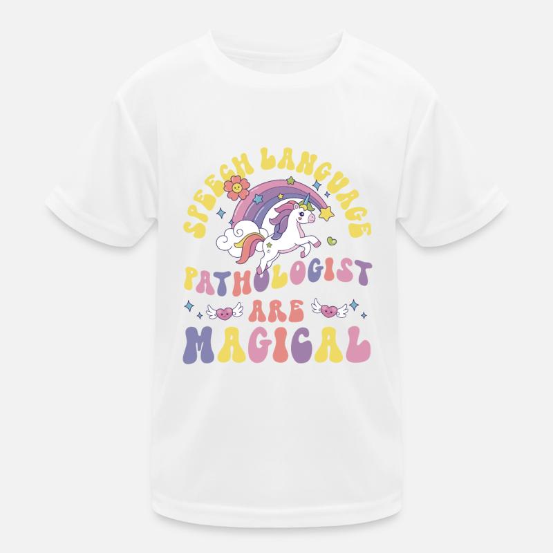 Speech Therapist Therapy Assistant Kinder Funktions-T-Shirt